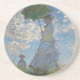 Monet's Woman with a parasol Coaster
