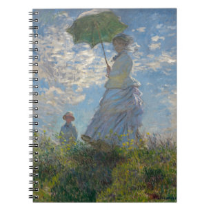 Monet's Woman with a parasol Notebook