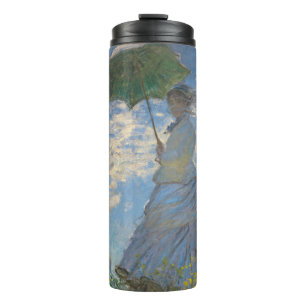 Monet's Woman with Parasol,Impressionist Landscape Thermal Tumbler