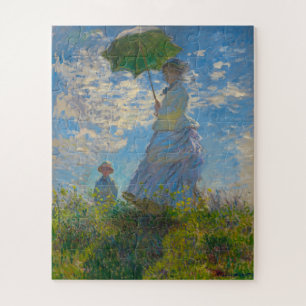 Monet's Woman with Parasol Jigsaw Puzzle