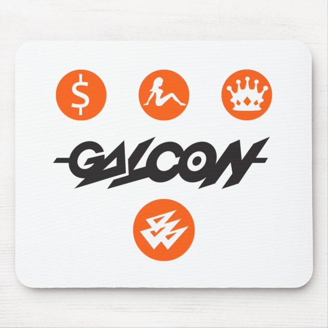 Money, Babes, Power Mouse Pad (Front)