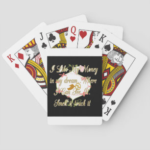 Money Bag Dream Design Playing Cards