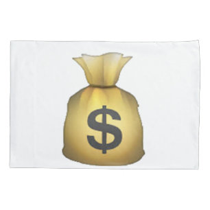 Money Bag - Emoji Pillowcase
