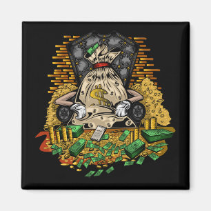 Money Bag Magnet