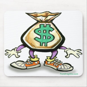 Money Bag Mouse Pad