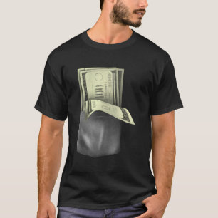Money Bundle Money Dollar Money Rich Pocket T-Shirt