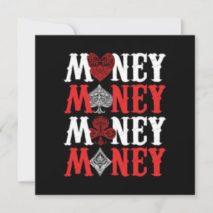 Money Casino Player Cards Poker Bluff Gambler Gift