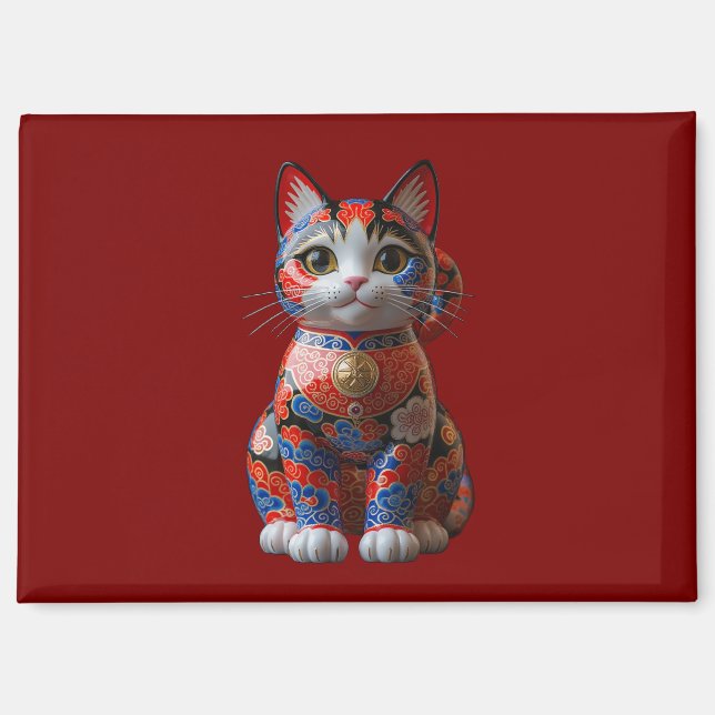 Money cat magnet (Front)