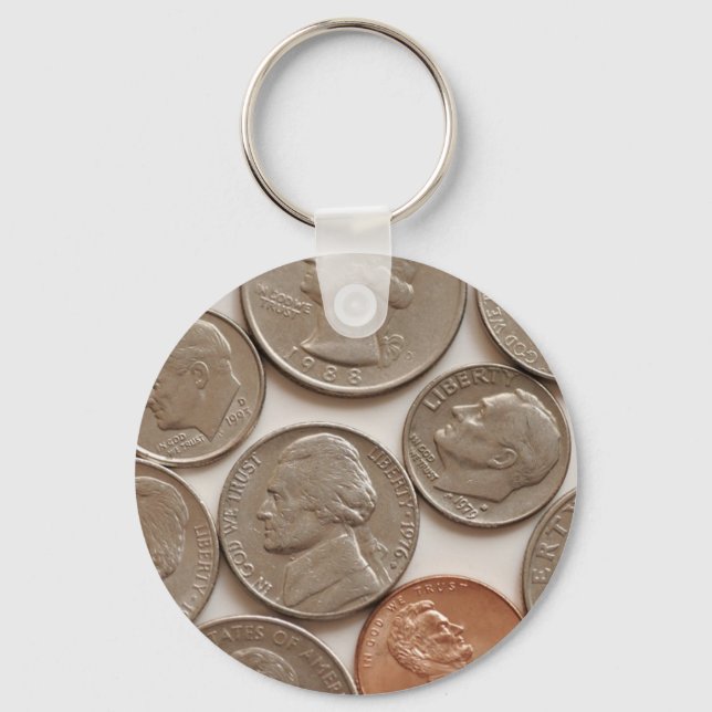 Money Coins Keychain (Front)