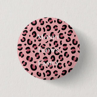 Money Flows Easily Money Affirmation Manifestation 3 Cm Round Badge