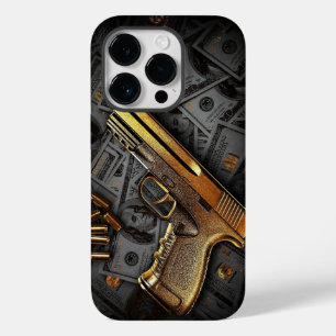 money gun Case-Mate iPhone 14 pro case
