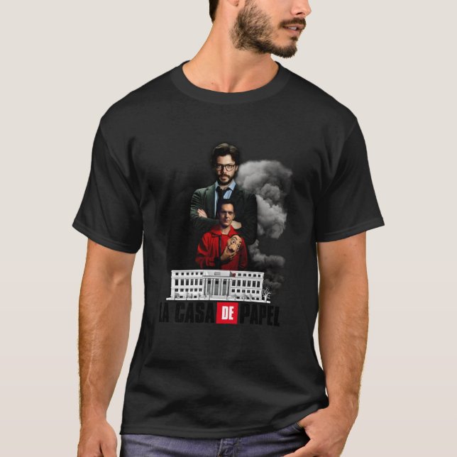 Money heist Customised T shirt (Front)