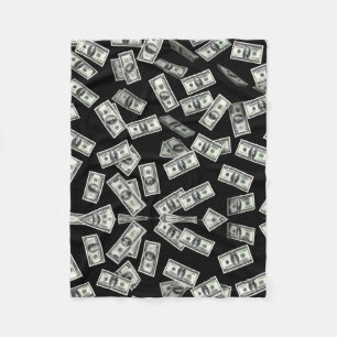 Money Maker Fleece Blanket