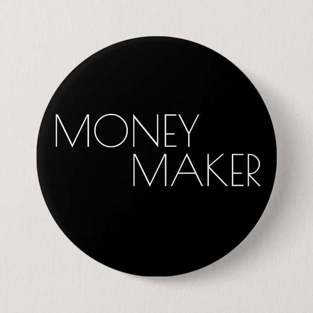 Money maker- simple Button (Front)