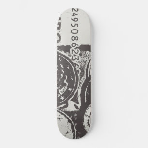 Money makes the world go round skateboard