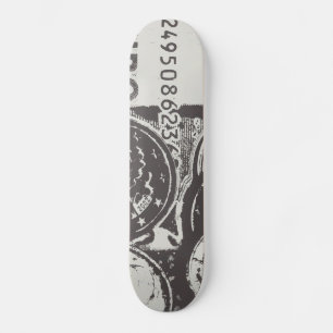 Money makes the world go round skateboard