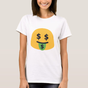 Money Mouth Emoji T-Shirt