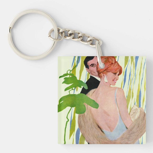Money On Her Mind Key Ring (Front)