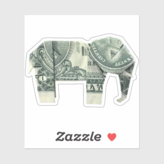 Money Origami Elephant