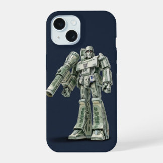 Money Origami Mega Tron Robot iPhone 15 Case