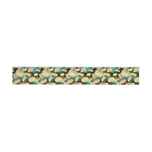 Money Pattern 2 Wrap Around Label