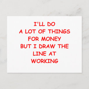 money postcard