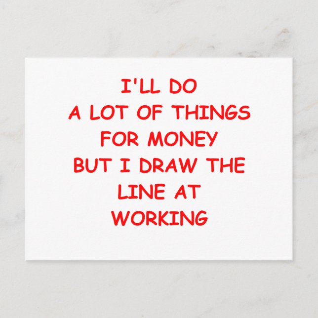 money postcard (Front)