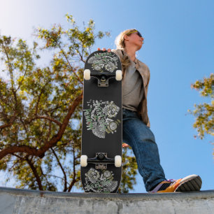 Money & Respect - Urban Streetwear Design Skateboard