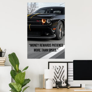 Money Rewards Patience More Than Speed - Poster