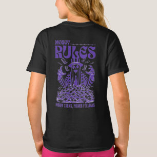 Money Rules – Power and Wealth Illustration T-Shirt