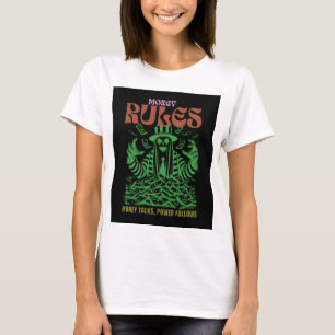 Money Rules: The Green Reaper of Wealth T-Shirt
