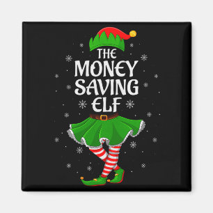 Money Saving Elf Christmas Family Girls Women Elf  Magnet