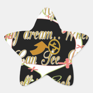 Money talks in my dreams and I love it.png Star Sticker