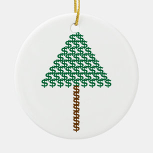 Money Tree Ceramic Tree Decoration