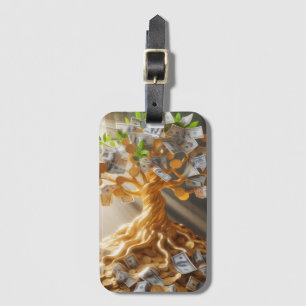 Money Tree Luggage Tag