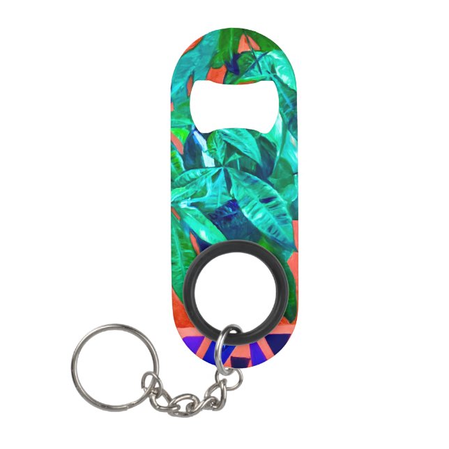 Money Tree Mini Bottle Opener With Keychain (Front)