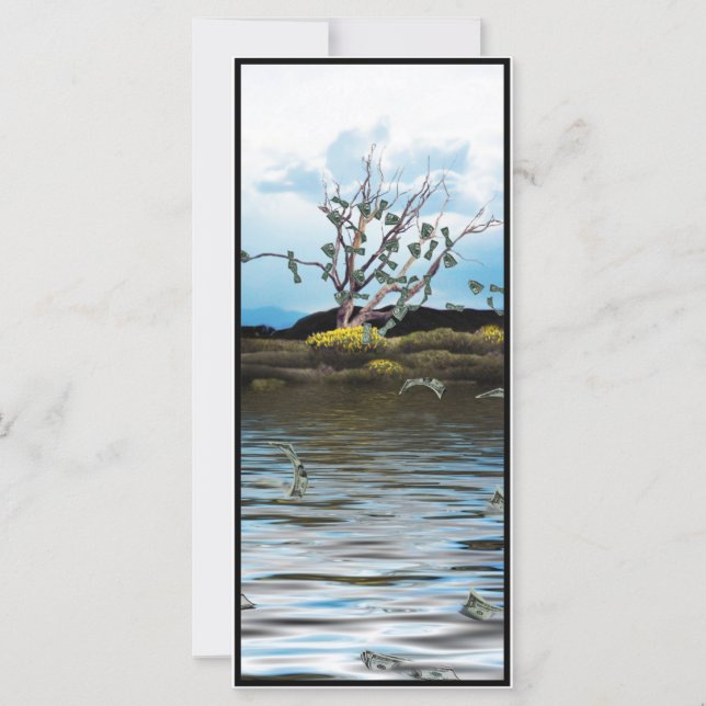 Money Tree on a Windy Day (Front)