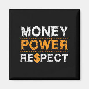 Money Wer Respect Rap Lover Entrepreneur Christmas Magnet