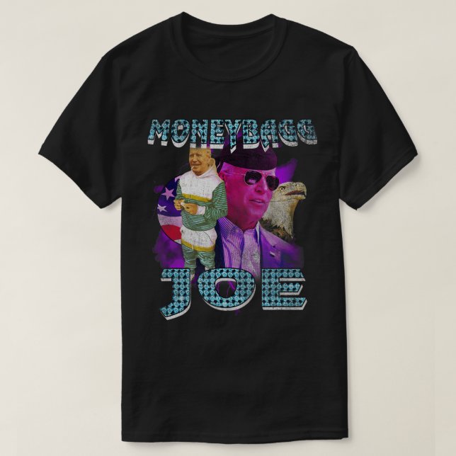 Moneybagg Joe Bootleg Joe Biden T-Shirt (Design Front)