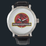 Mongo Is Appalled Shirt Princess Donut DCC Watch<br><div class="desc">Mongo actually is NOT appalled that he gets his very own logo. Show your love for your favorite Velociraptor Mongoliensis in the Dungeon. Princess Posse approved! Share your love for the Royal Court of Princess Donut</div>