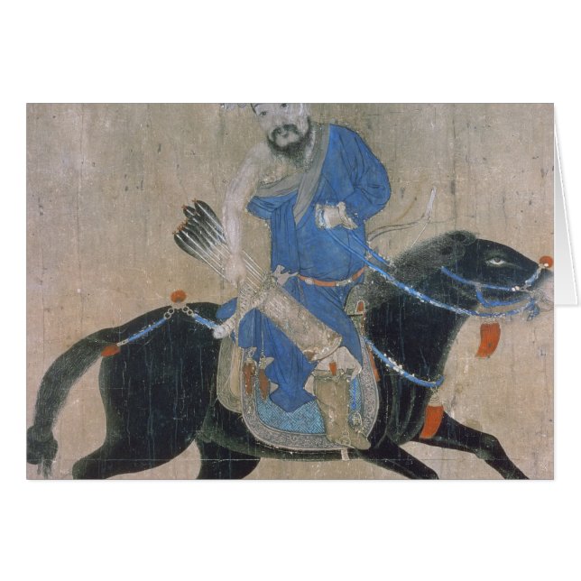 Mongol archer on horseback (Front Horizontal)