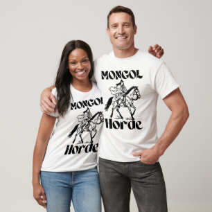 Mongol Horde Mongolian Warrior Horseman T-Shirt