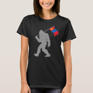Mongol Or Mongolian Flag On Mongolia Flag T-Shirt