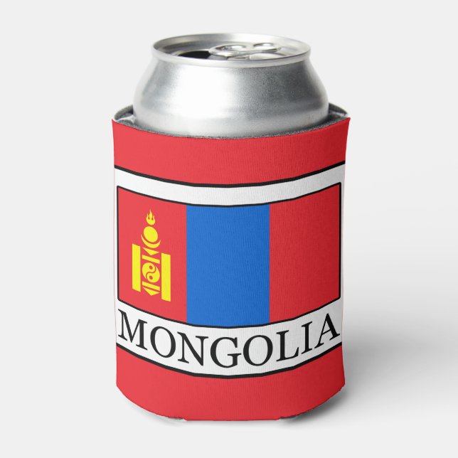 Mongolia Can Cooler (Can Front)