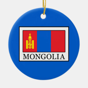 Mongolia Ceramic Ornament