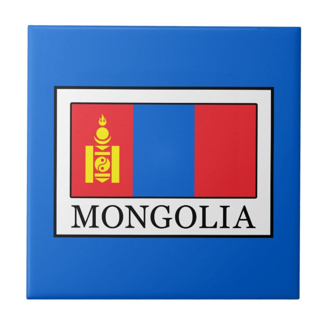 Mongolia Ceramic Tile (Front)