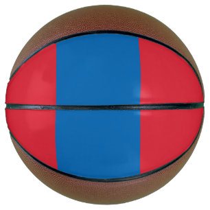 Mongolia flag basketball