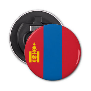 Mongolia Flag Bottle Opener