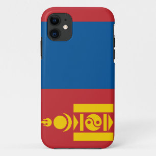 Mongolia Flag iPhone 11 Case