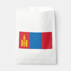 Mongolia Flag Favour Bag